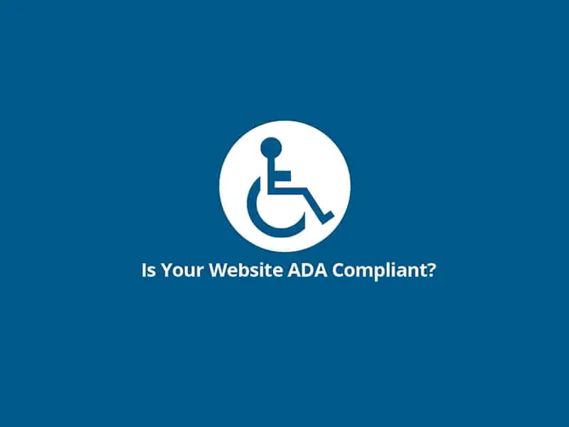 is your website ada compliant